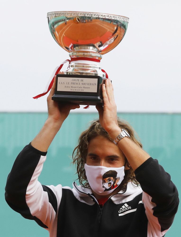 蒙特卡洛大师赛碾压拉沃尔杯，西西帕斯统治全场